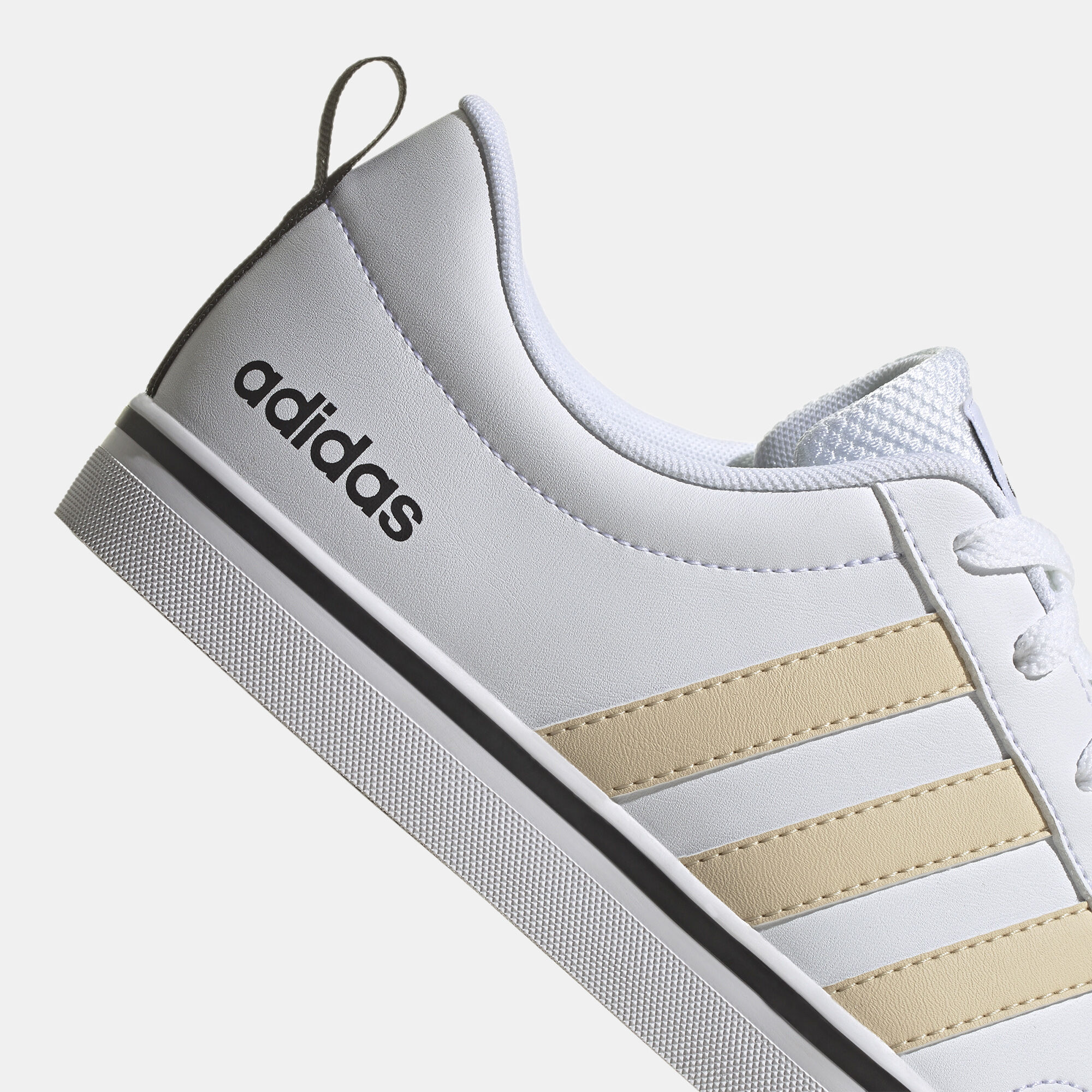 Adidas Original Men's Vs Pace Sneaker Size 8 White Black Three Stripe  Athletic | eBay